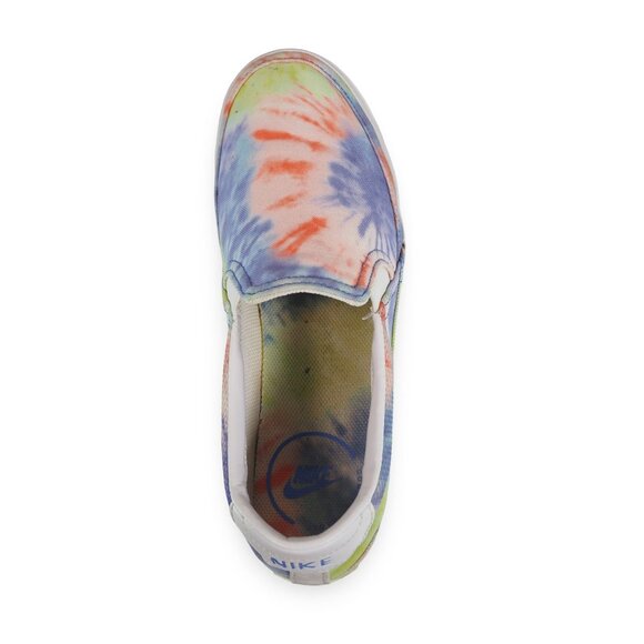 Nike Court Legacy Tie-Dye Slip-on Sneakers Women's 11 Multicolor CZ1752-900 - Picture 9 of 11